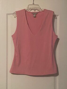 H&M Sleeveless, V-neck Blouse